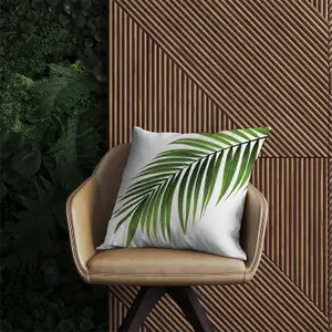 Single Palm Leaf Outdoor Cushion 60cm x 60cm