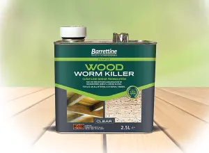 Barrettine Solvent Woodworm Treatment - 2.5L