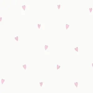 Love Hearts Wallpaper Pink Holden 12581