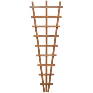 PACK OF 3: Heavy Duty Fan Trellis Panel Pressure Treated