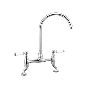 UK Homeliving Avalon Victorian Kitchen Sink Mixer