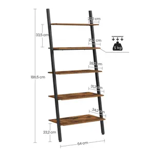 Dianna Ladder Bookcase