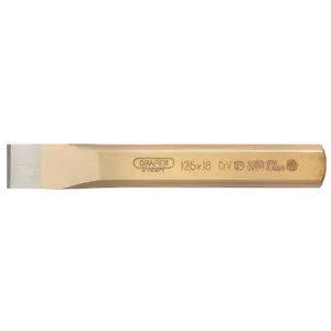 Draper Flat Cold Chisel, 18 x 125mm 51596