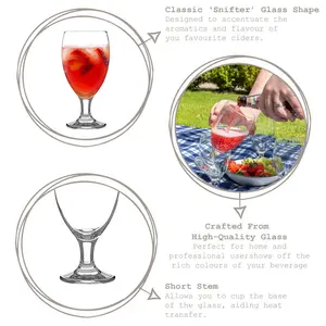 590ml Wine Glass Set (Set of 8)