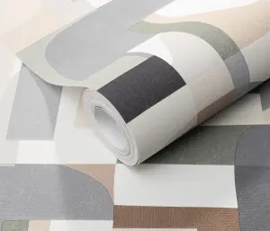 Erismann Fragment Modern Geometric Vinyl Wallpaper