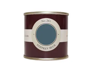 Farrow & Ball Estate Stiffkey blue Emulsion paint, 100ml