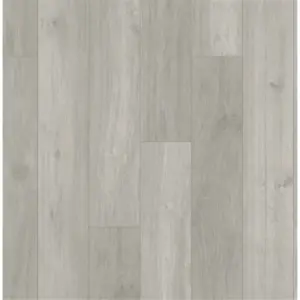 PACK OF 10 (Total 10 Units) - Light Grey Oak 12mm Thick Laminate Flooring (14.8m2 Coverage)