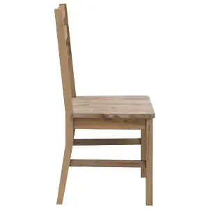 Berkfield Dining Chairs 4 pcs Solid Acacia Wood