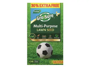 Gro-Sure 20500301 Multi-Purpose Lawn Seed 10m + 30% Free GRO20500301