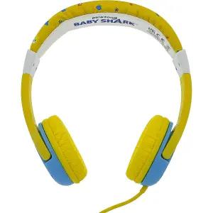 Baby Shark Childrens/Kids Holiday With Oli On-Ear Headphones Yellow/Blue (One Size)