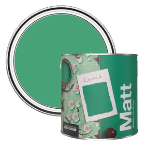 Rust-Oleum Washable Matt Wall Paint - Emerald 2.5L