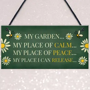 My Garden Sign Garden Summerhouse Shed Sign Mum Nan Nanny Grandma Gift