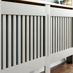 Vida Designs Arlington Extra Large Grey MDF Radiator Cover