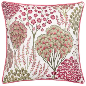 Wylder Ophelia Floral Jacquard Polyester Filled Cushion