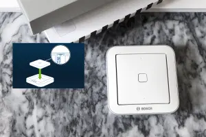 Bosch Smart Home Flex White Matt Raised slim Automation switch