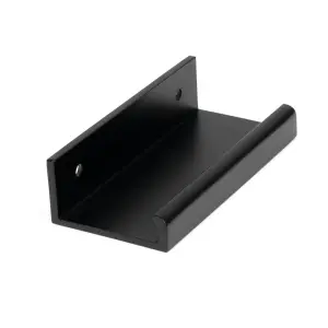 From The Anvil Matt Black 100mm Plain Edge Pull