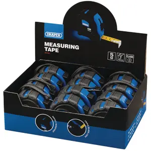 Draper Measuring Tapes, 5m/16ft x 19mm 83490