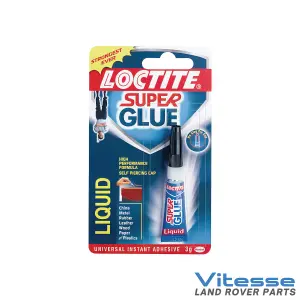 LOCTITE Super Liquid 3g For Metal Rubber China Leather Wood Paper Plastics