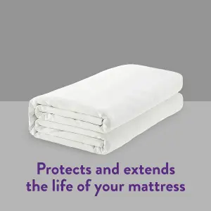 Slumberdown Waterproof Mattress Protector, King