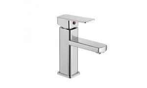 Square weighted faucet basin faucet hot and cold household bathroom bathroom counter