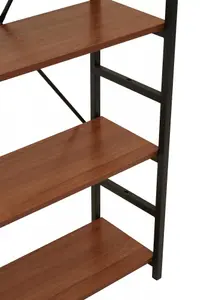 Interiors by Premier Laxton 5 Tier Red Pomelo Shelf Unit