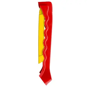 Berkfield Foldable Slide for Kids Indoor Outdoor Red and Yellow