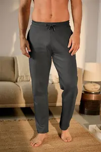 Mens Next Charcoal Grey Open Joggers - Charcoal Grey