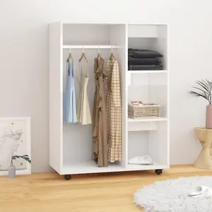 Ayanda Wardrobe High Gloss White