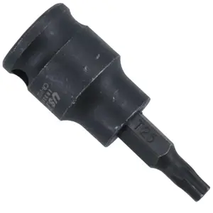 T25 Male Torx Star Impact Impacted Shallow Short Bit Socket 3/8in drive