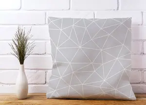 Geometric Triangle Pattern Cushions 45cm x 45cm