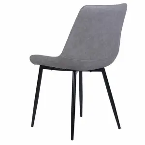 Hundley Upholstered Dining Chair (Set of 2) Grey