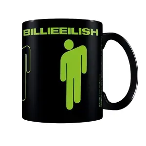 Billie Eilish Stickman Mug Black/Neon Green (One Size)