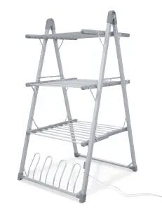 Heated Electric Air Dryer 3 Tier with Shoe Rack - Energy Saving