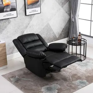 Hawthorne Recliner Armchair Black