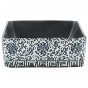 ClassicLiving Altenwald 46mm L x 35.5mm W Ceramic Rectangular Sink