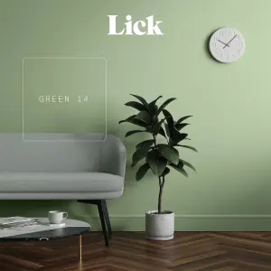 Lick Green 14 Peel & stick Tester