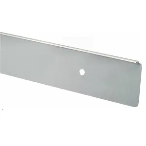 40mm Satin Silver Worktop End Cap Joint Strip 81243