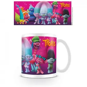 Trolls Characters Mug Pink/White/Blue (One Size)