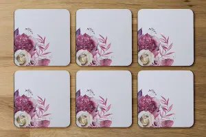 Pink Floral (Coaster) / Default Title