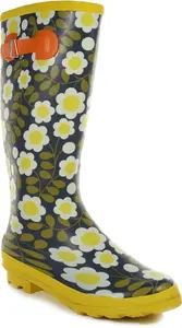 Regatta X Orla Kiely Floral Welly Hi River Floral, Size: UK8