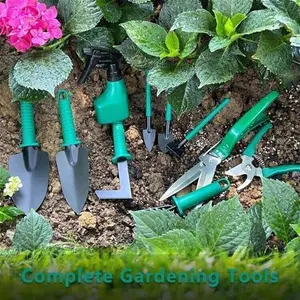 10Pcs Gardening Tools Set Gift Garden Hand Tool Kit Diy Non Slip