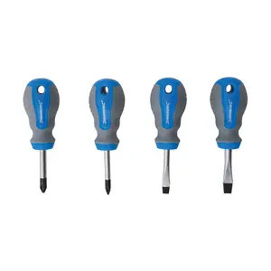 Silverline Stubby Screwdriver Set 4pce - 4pce