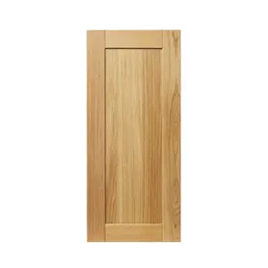 GoodHome Verbena Natural oak effect Matt natural Shaker Tall wall Cabinet door (W)400mm (H)895mm (T)20mm