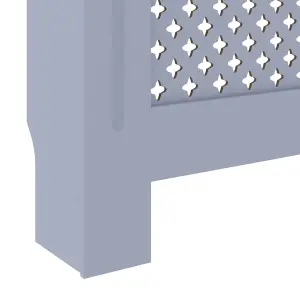 Berkfield MDF Radiator Cover Grey 78 cm