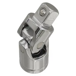 Sealey Universal Joint 3/8" Square Drive Fully Polished Mirror Finish S38UJ