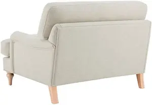 DUSK Hampshire Loveseat - Beige - Textured Weave