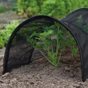 3M Black Poly Cloche Garden Grow Tunnel