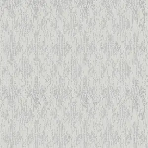 Muriva Silver Texture Metallic effect Embossed Wallpaper