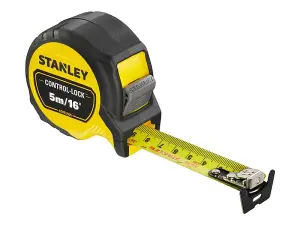 Stanley STA537235 5m 16ft Control Grip Trade Tape Measure Magnetic STHT37235-5