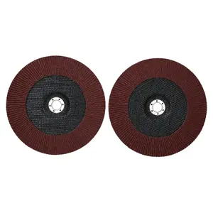 40 Grit Flap Discs Sanding Grinding Rust removing for 9" (230mm) Grinders 2 Pack